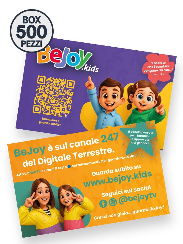 BeJoy Tascabile - BOX 500 | SPEDIZIONE GRATUITA