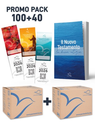 PromoPack - 100 Calendario 2026 + 40 Nuovo Testamento | SPEDIZIONE GRATUITA
