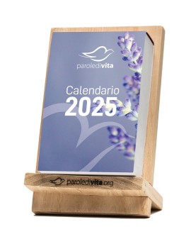 Supporto Legno + Calendario 2025 | SPEDIZIONE GRATUITA